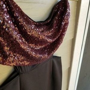 Coca Cola glitter cut out dress